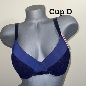 Comfort Fit Push Up Light Padded T- Shirt 3 Hooks Bra Full Covered Underwire.